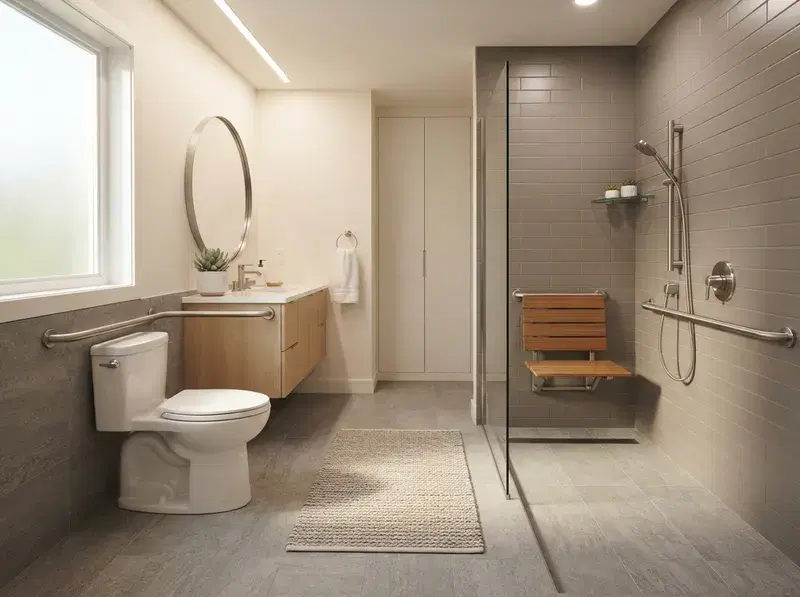 Accessible & Aging-in-Place Bathrooms