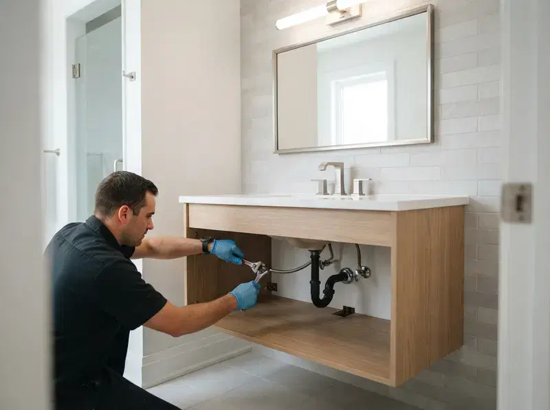 Vanities, Plumbing Fixtures & Faucets
